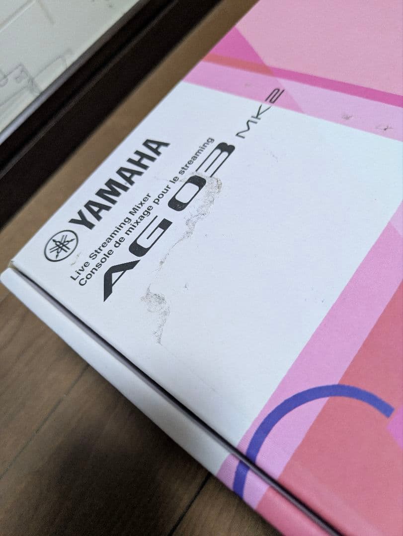 YAMAHA AG03 MK2 オーディオインターフェイス 本体