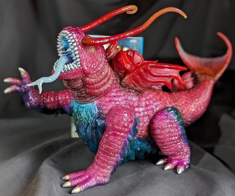 怪獣ギョー（フューチャーモデルズ／アート・ストーム）ソフビ＋楳図かずお書籍