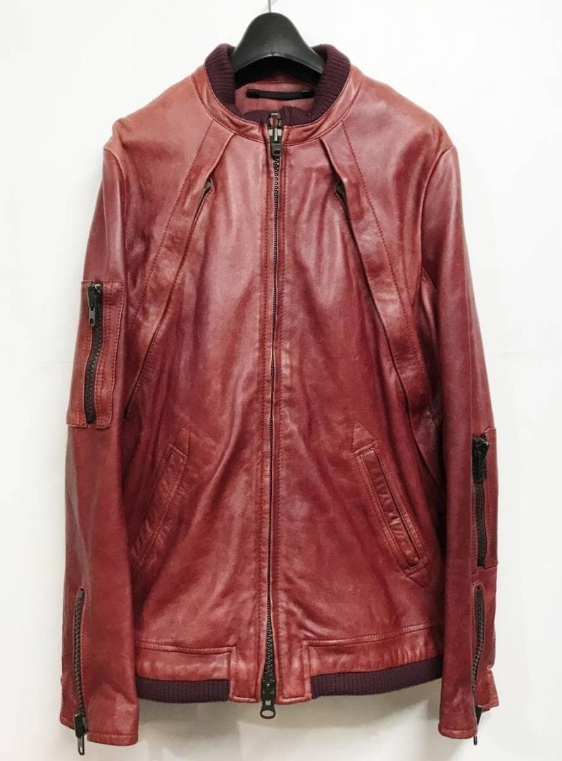 PRIVATE BRAND AG エージー シングルライダース ジャケット　＊