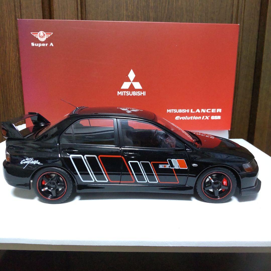 三菱 ランサー エボリューション Ⅸ ラリーアート 1/18 スーパーA