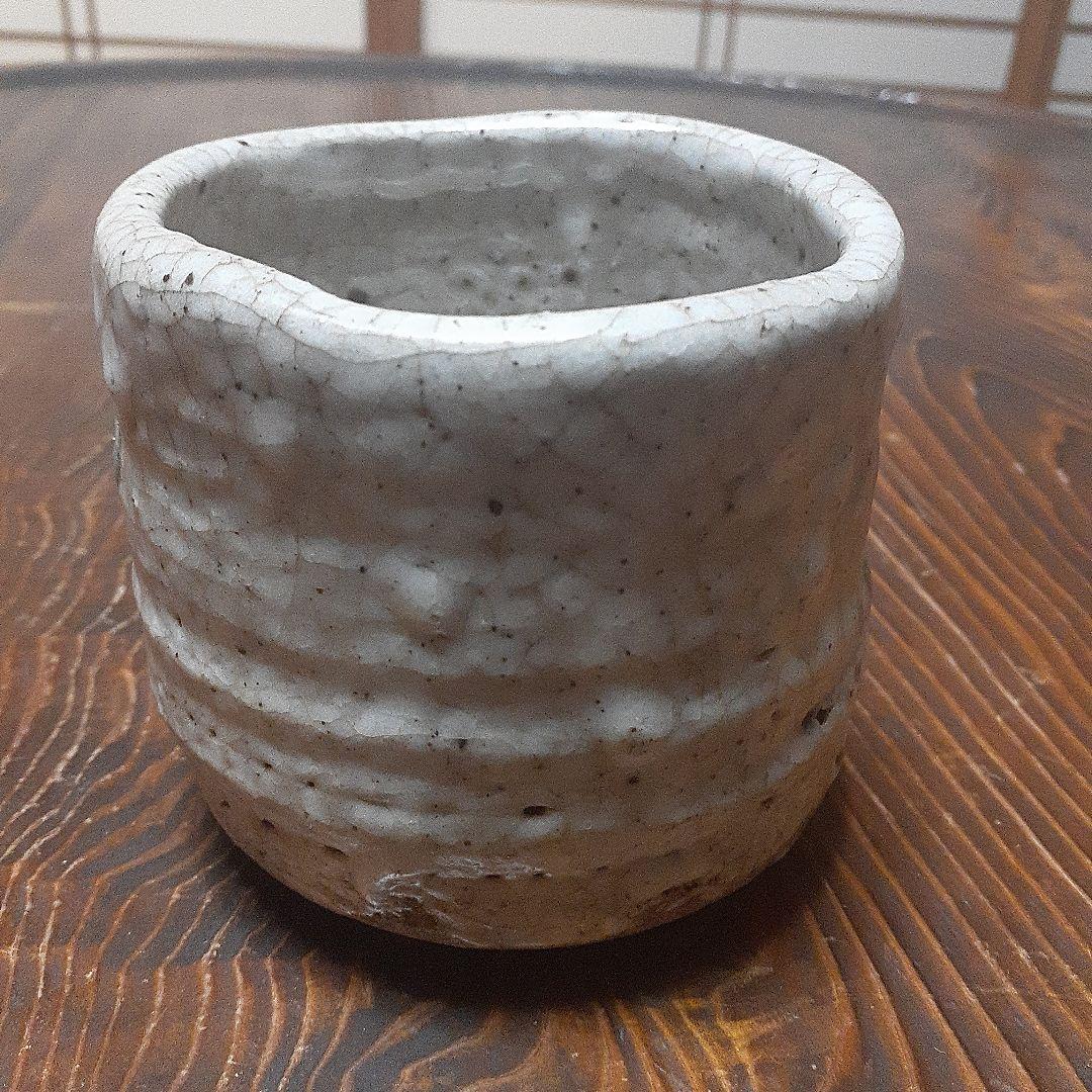 江戸時代絵志野茶碗