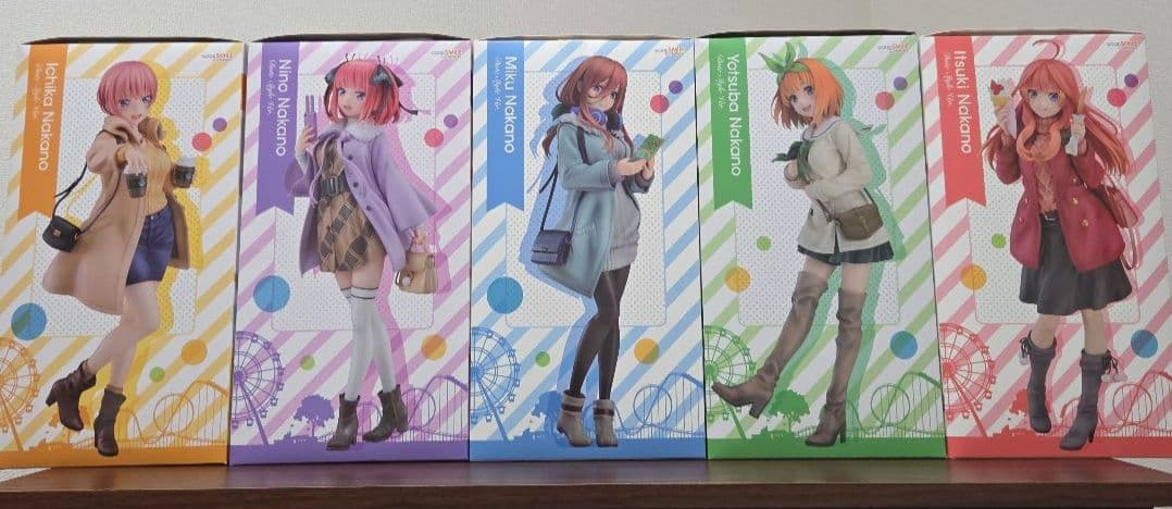 【開封済】五等分の花嫁　Date Style Ver. セット
