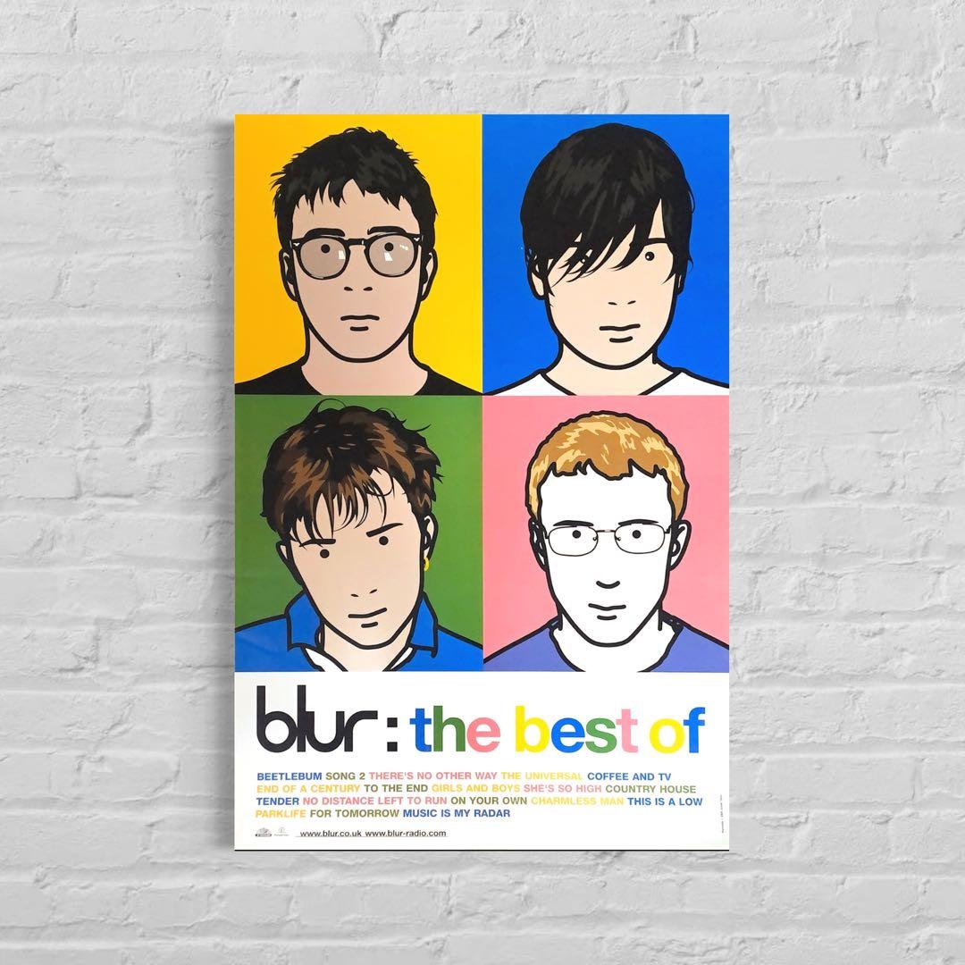 【残1枚】blur ジュリアン・オピー　ポスター2000年　ブラー　opie