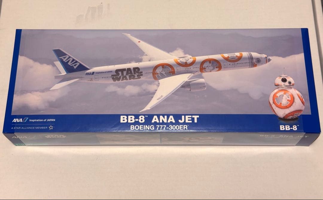 ★新品 STAR WARS BB-8 ANA JET BOEING 777 模型