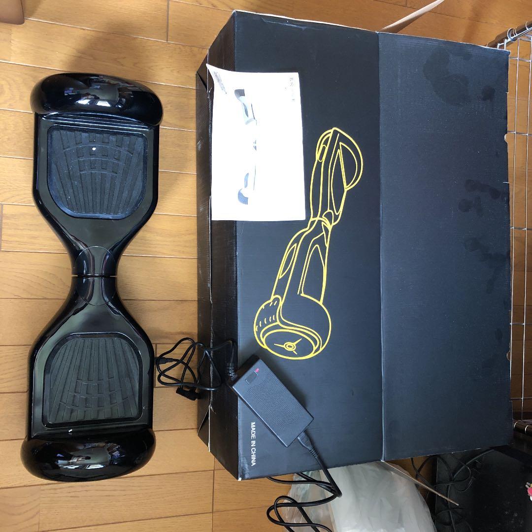 立ち乗り2輪ボード、EM-01、黒色