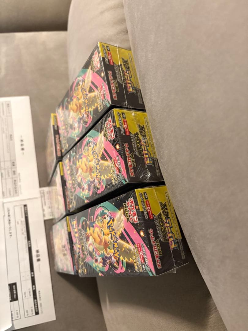 ポケカ　シュリンク付き　ハイクラスパック MEGAドリームex 6box