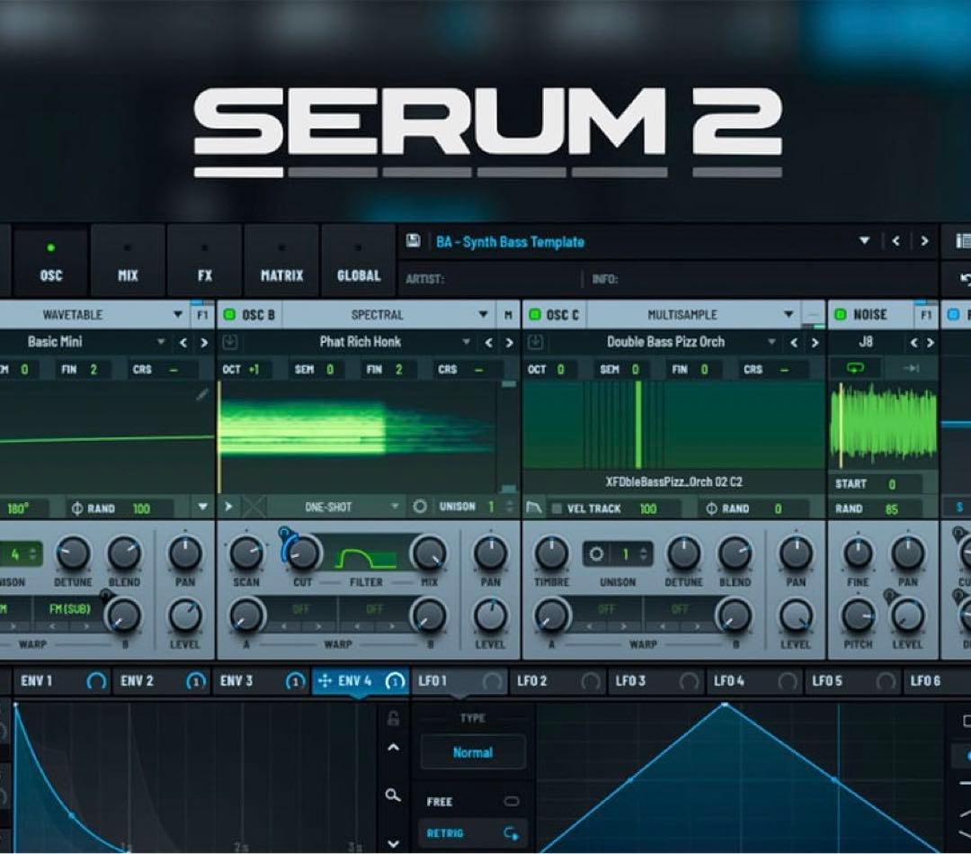 DTM・DAW Xfer Serum 2 ( VST / AU / AAX )