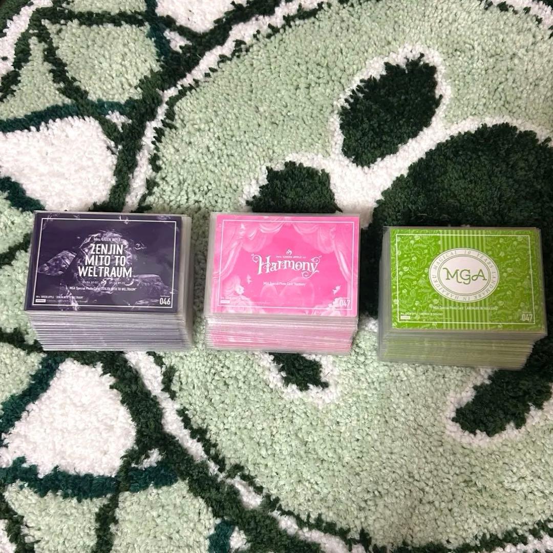 Mrs.GREENAPPLE フォトカード　3種ノーマルコンプリート【即日発送】