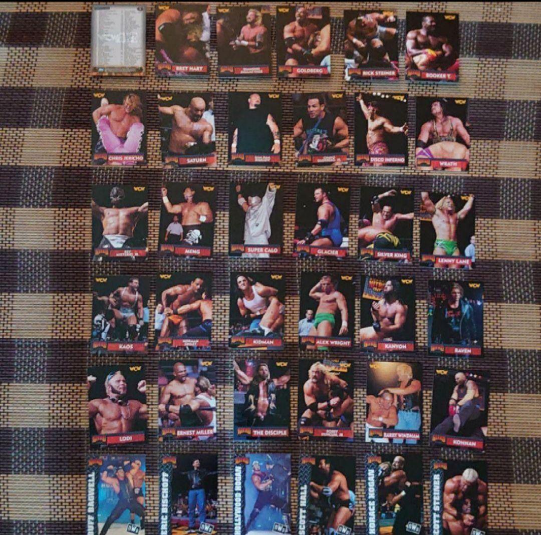 WCW カード 72枚