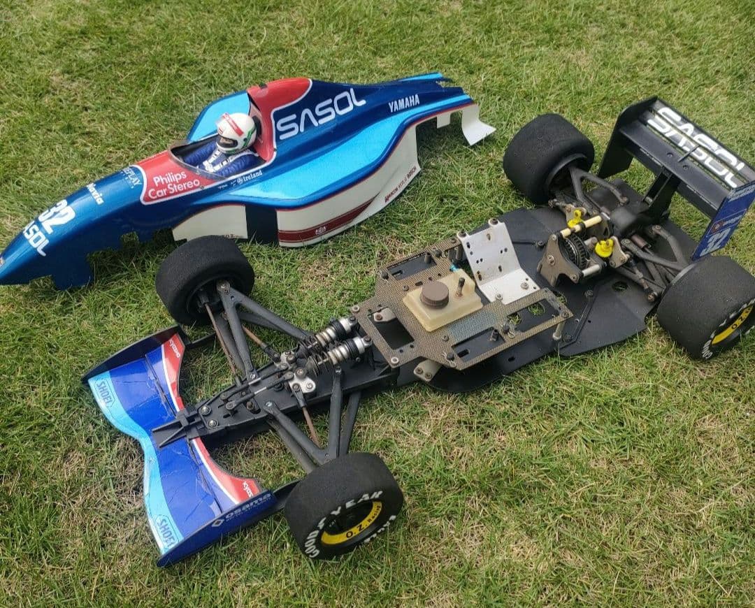 【当時物、レア】京商 1/8 F1エンジンカー　ジョーダンヤマハ　ジャンク