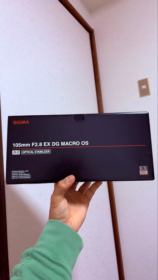 【極上品】SIGMA 105mm F2.8 EX DG MACRO OS