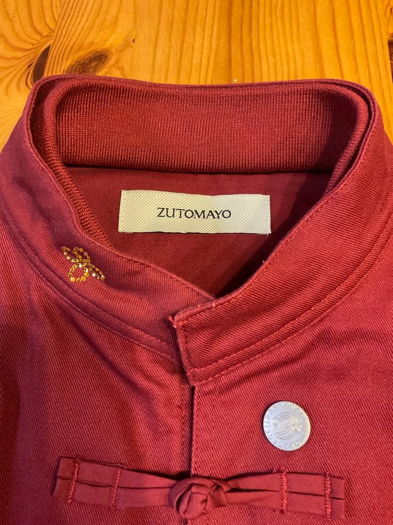 ずっと真夜中でいいのに。福 Jacket (Red) 中華服　L