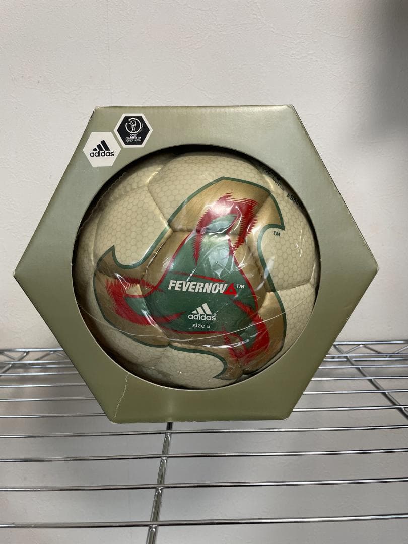新品未使用 FIFAワールドカップ2002 公式試合用ボール Fevernova