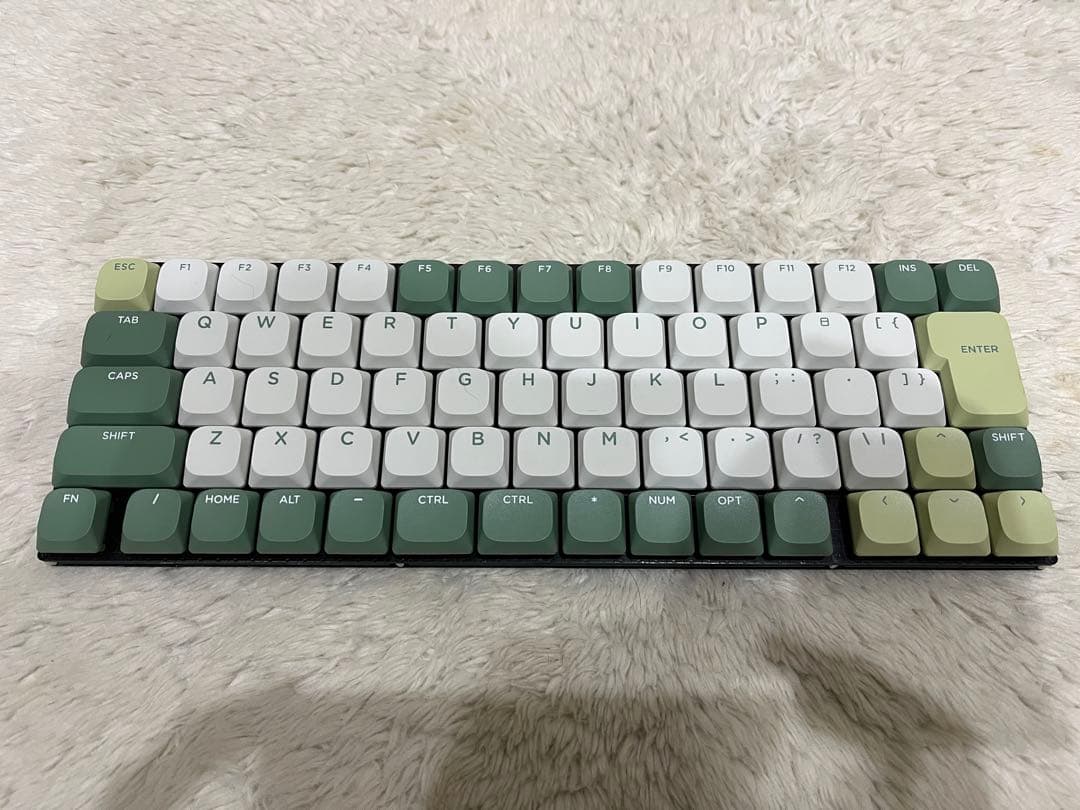 Teihai70H 自作70%キーボード　ロープロ日本語配列　おまけ付き