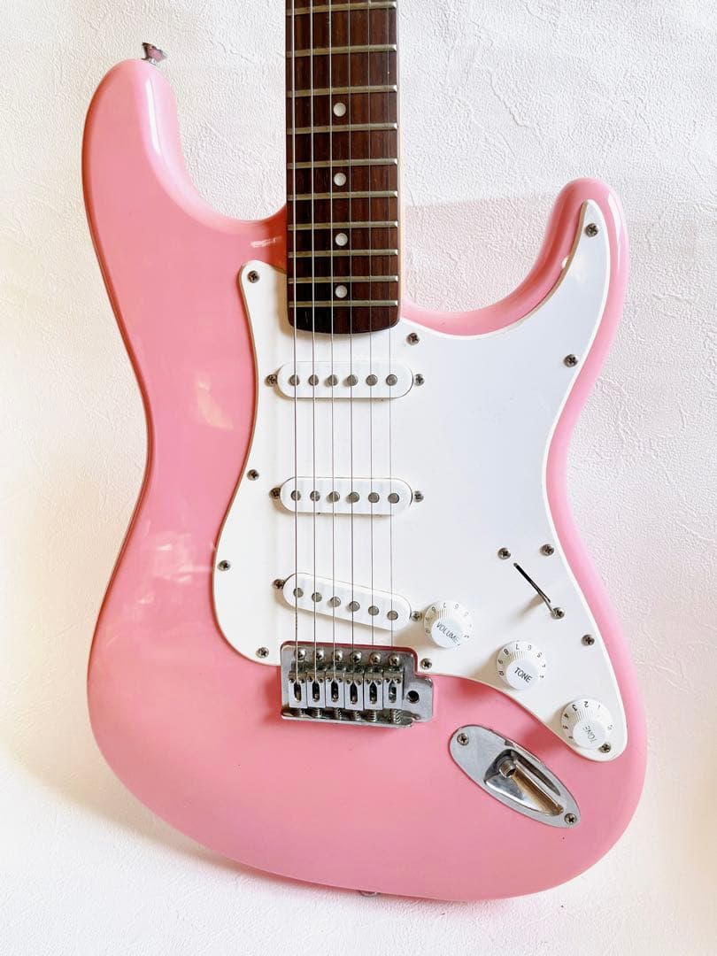 Squier by Fender ストラトキャスター ピンク スクワイヤー