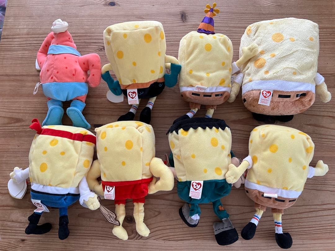 スポンジボブ　ぬいぐるみ　Ty ty spongebob Spongebob