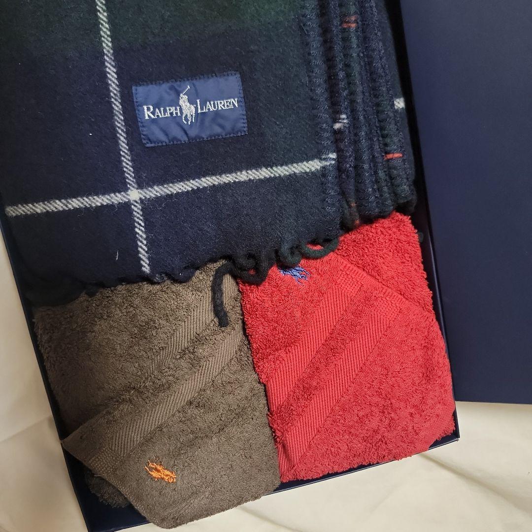 Ralph Lauren タオルセット　ひざかけ　新品未使用