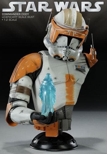 スターウォーズ レジェンダリースケールバスト コマンダー・コーディ サイドショウ
