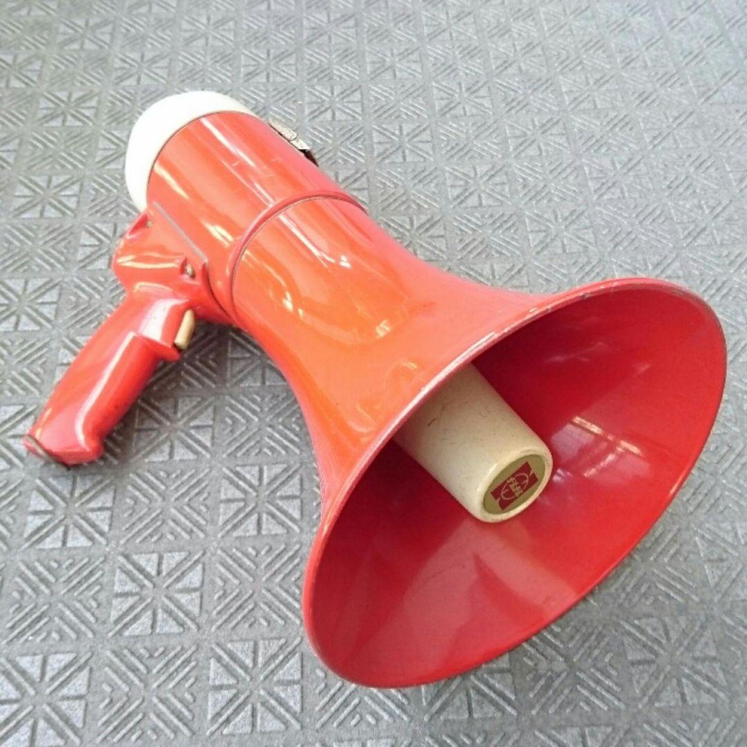 拡声器 昭和レトロ ナショナル WD-110 作動品 遊郭 花街 赤線
