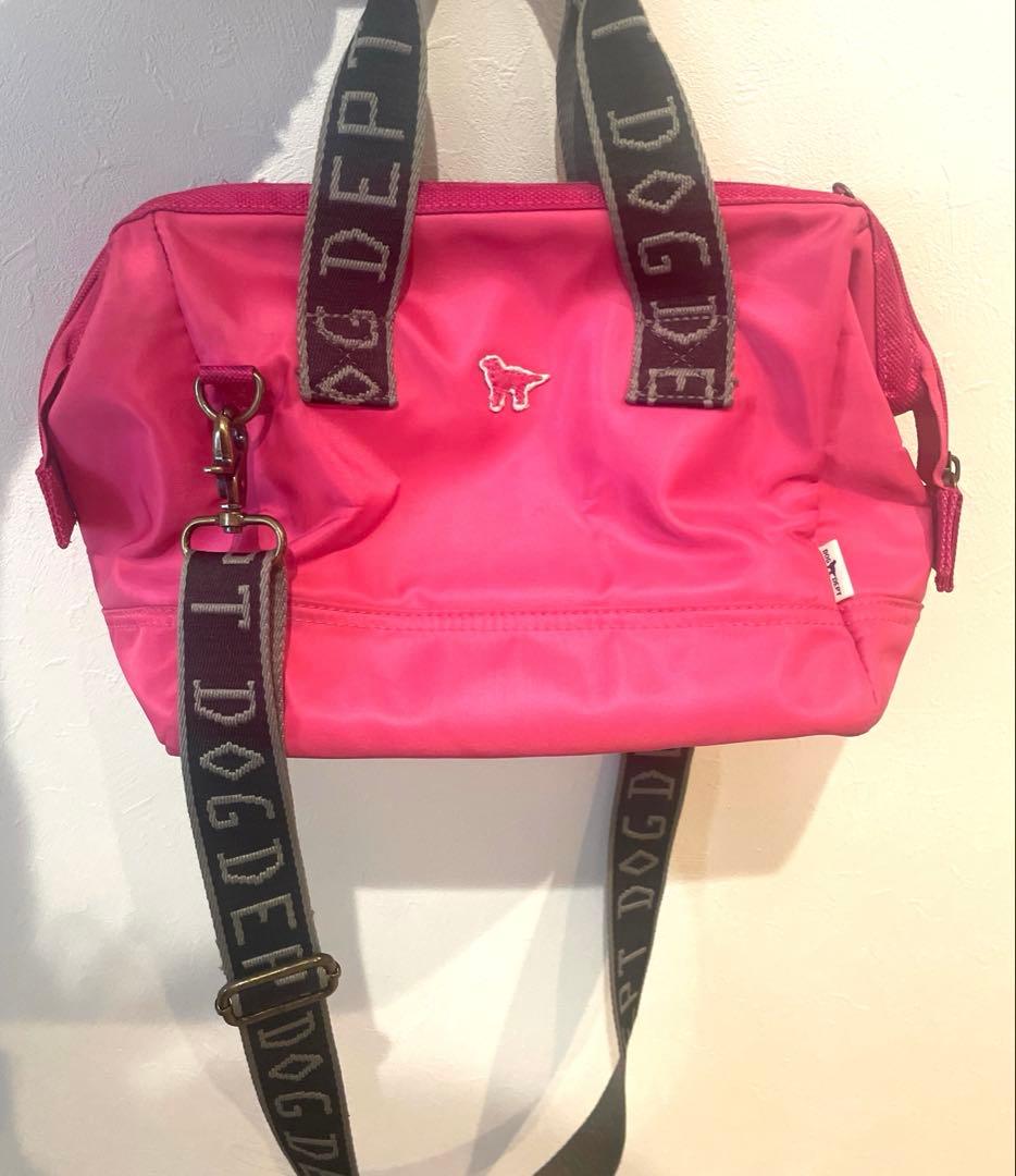 ドッグデプト　Dogdept ピンク　ショルダーバッグ