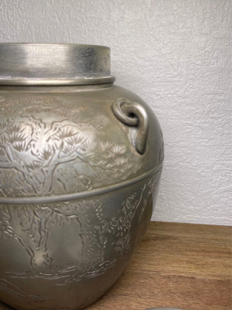 茶壷　茶葉入れ　茶道具