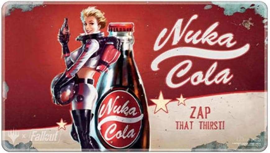 【未開封】MTG Falloutヌカコーラ プレイマット＋デッキケース＋スリーブ
