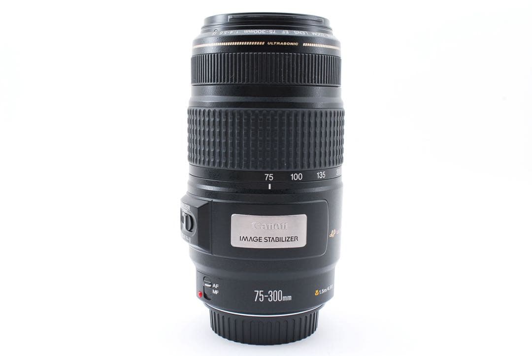 手ブレ補正搭載　CANON EF 75-300㎜ F4-5.6 IS USM