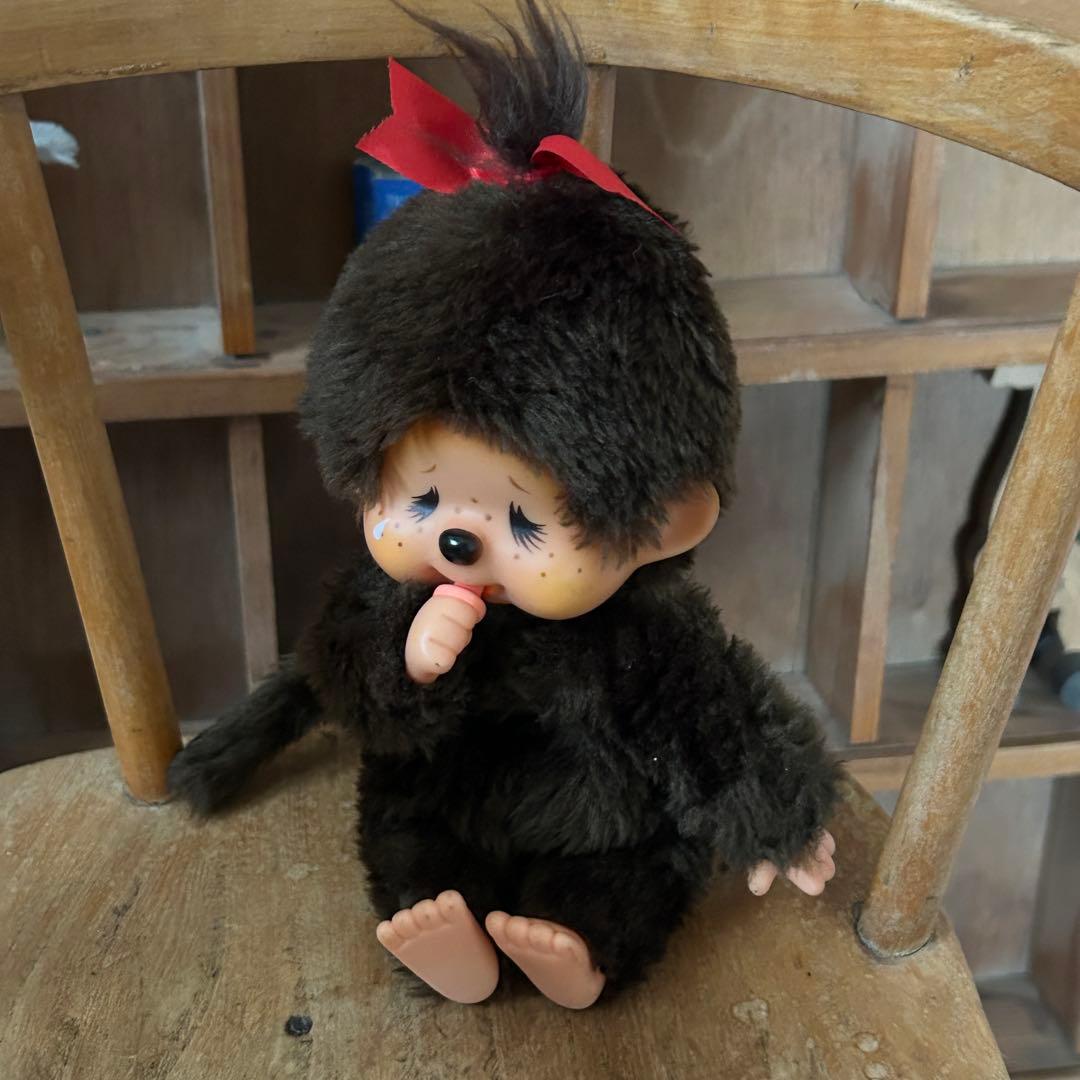 モンチッチ 男の子 女の子 大小セット レトロ セキグチ 【美品】当時物