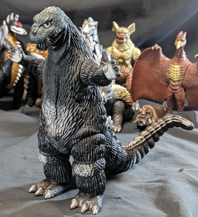 昭和ゴジラ東宝チャンピオンまつり（バンダイ）ソフビフィギュア10体セット
