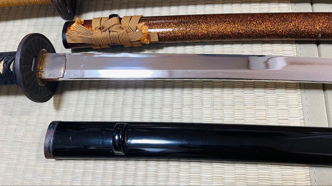 模造刀 3振りセット 大刀 脇差 パーツ取り 資料 まとめ売り 251119-3