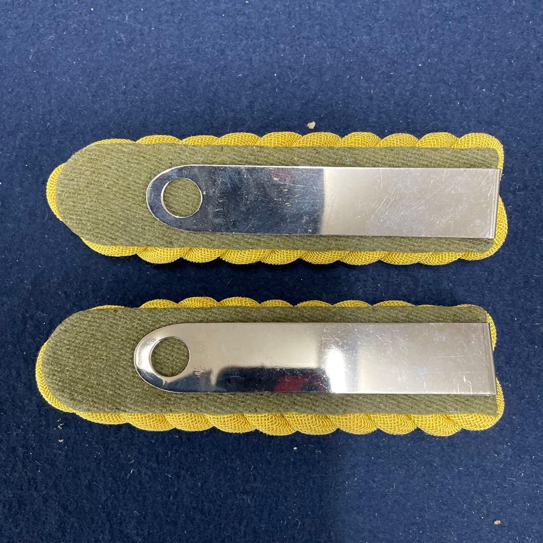 旧日本陸軍 少尉 軍服用階級章