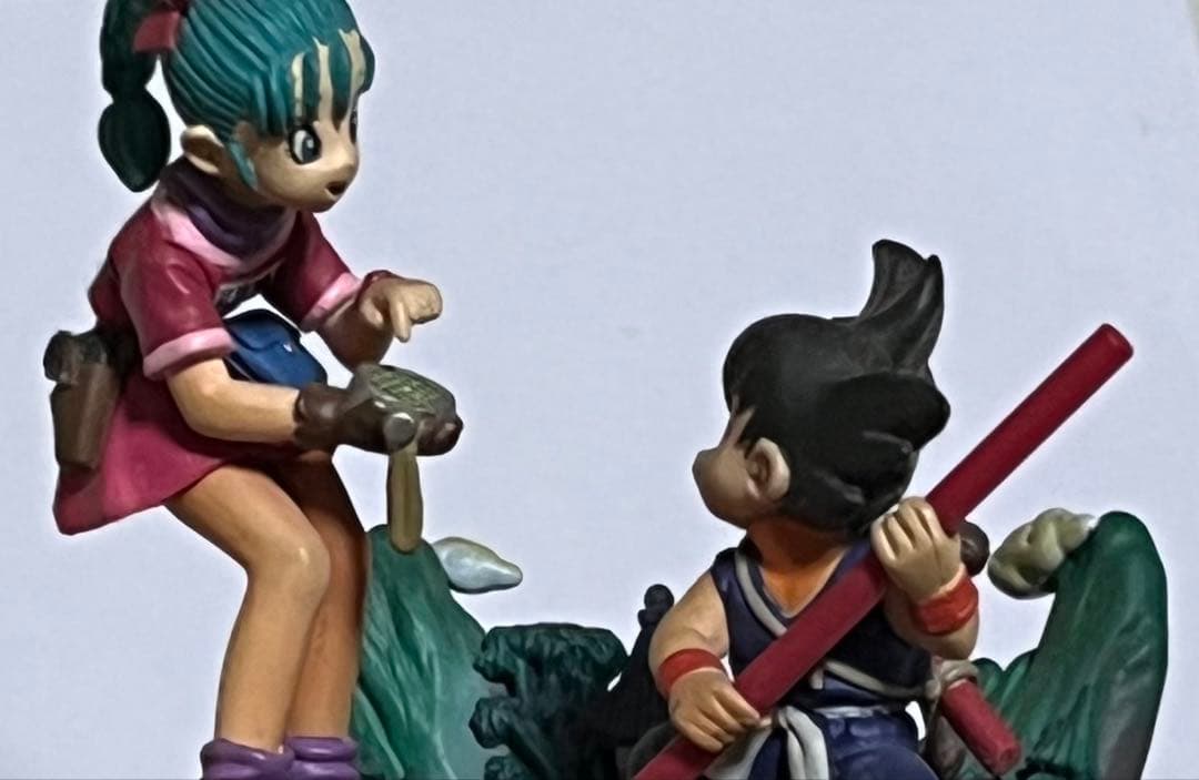 ブルマ 孫悟空 フィギュア　ドラカプ