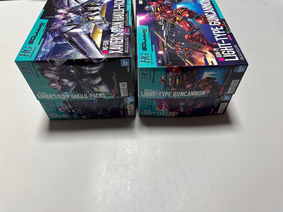 【ジークアクス9点】ザク ドム 軽キャノン ガンダム ギャン 軍警 ゲルググ