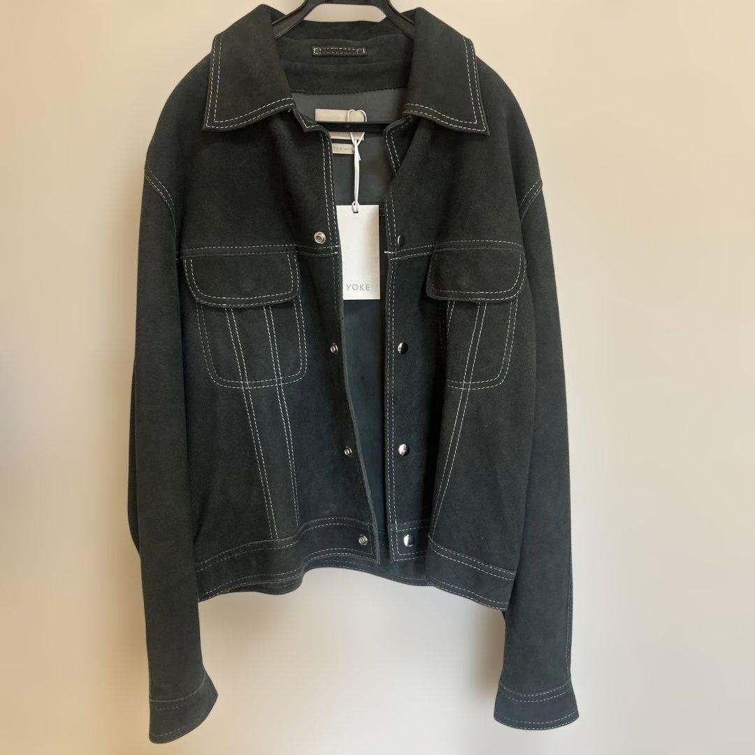 @*a様 YOKE 23AW SUEDE TRUCKER JACKET