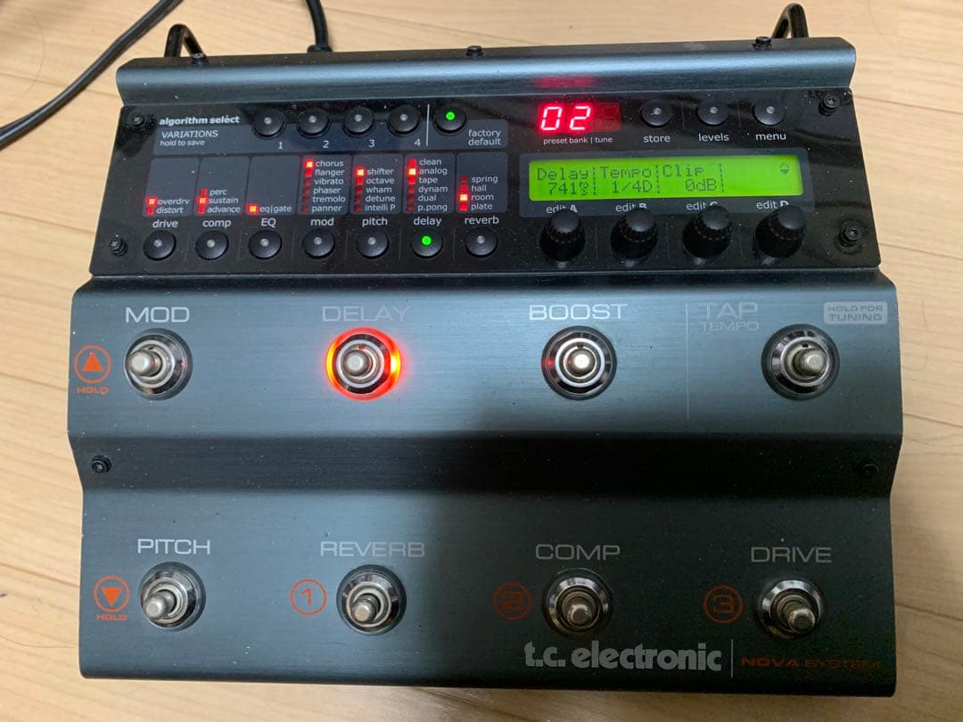 t.c. electronic NOVA System ギターエフェクター