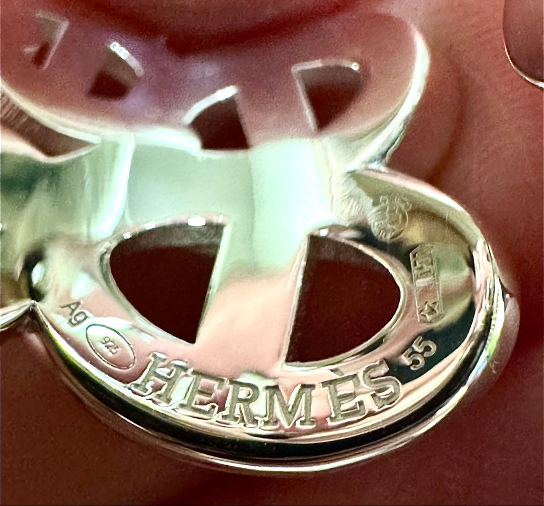 エルメス★シェーヌダンクル★アンシェネリングGM★レアサイズ55★新品未使用