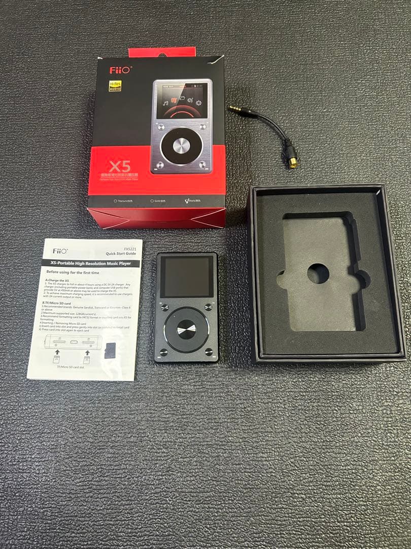 動作美品　FiiO X5 デジタルオーディオプレーヤー