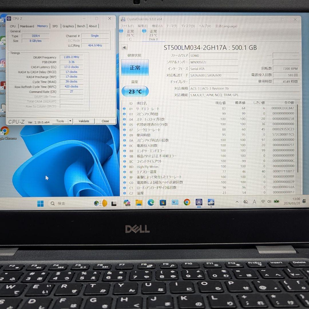 ☆美品☆ DELL LATITUDE 3400 Core i5 8265U