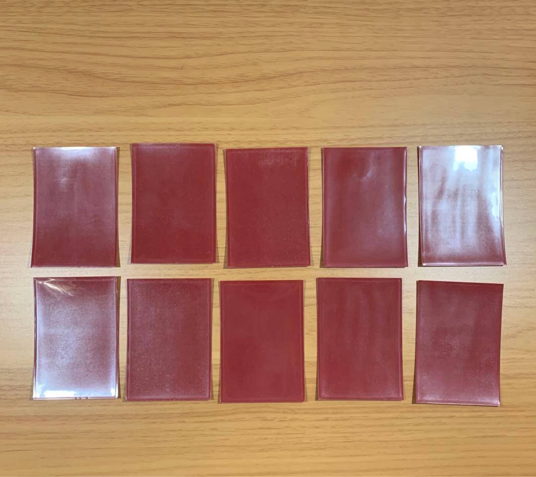 遊戯王 TOP1000 2011 赤 スリーブ 67枚