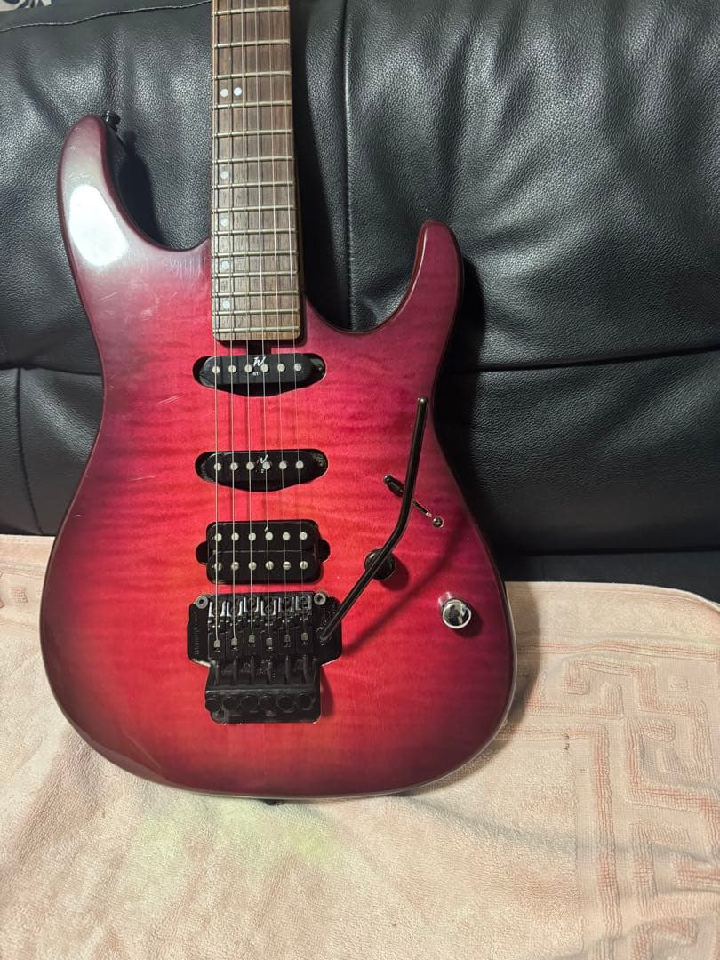 ツ*シ様 Washburn エレキギター レッド/ブラックグラデーション