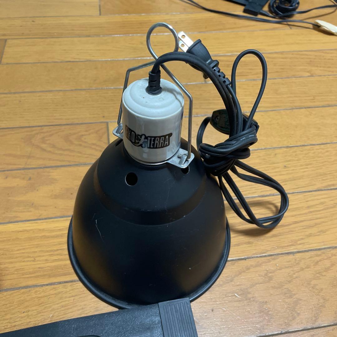 爬虫類・両生類用照明セット