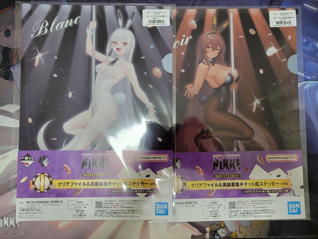 NIKKE A賞B賞 ブラン ノワールフィギュア 一番くじ CHAPTER5 他