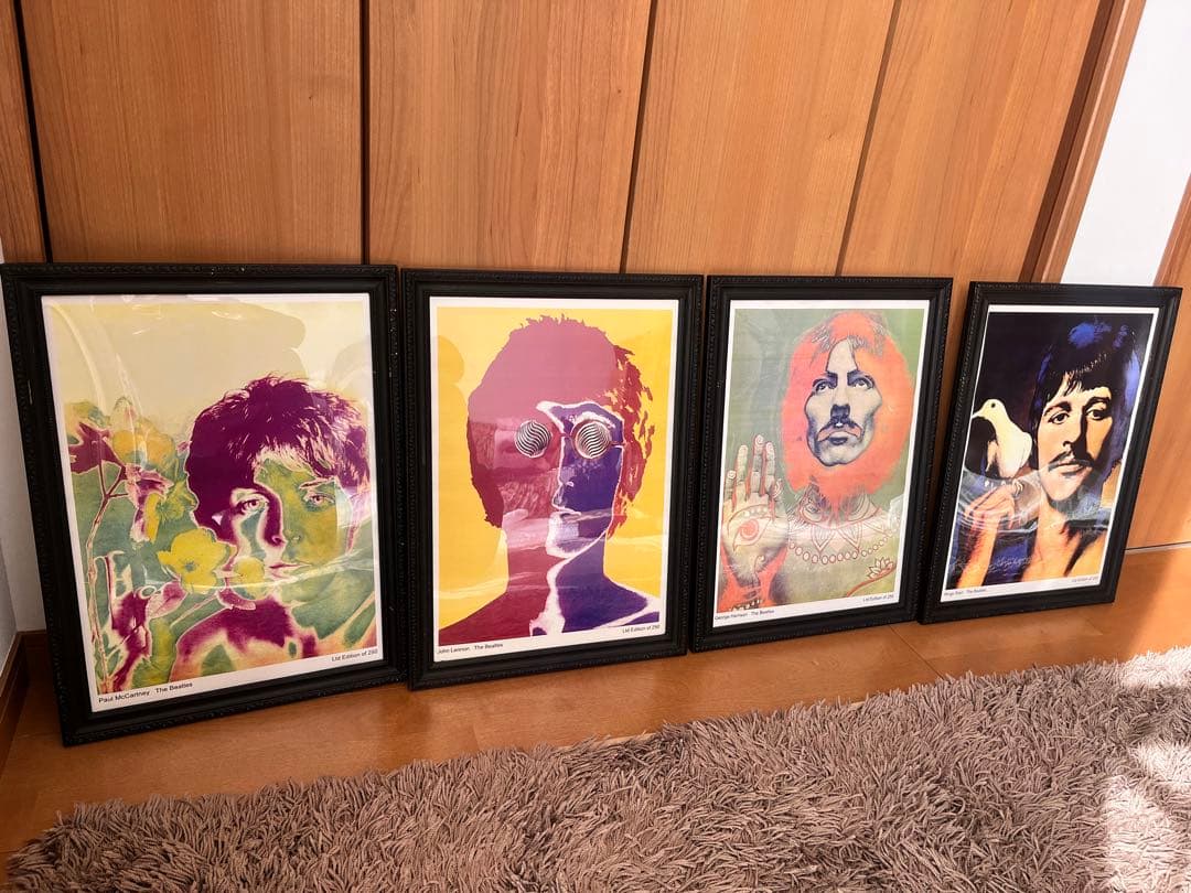 ジョン・レノン The Beatles 限定ポスター