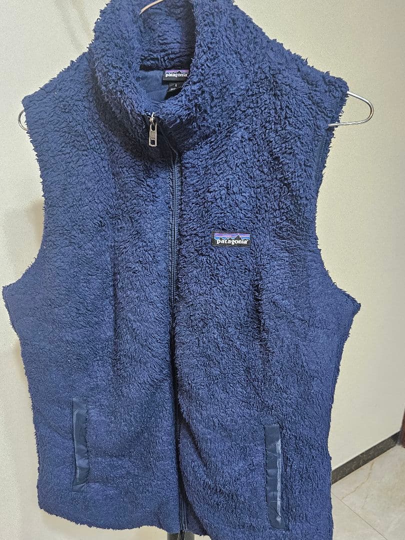 Patagonia ロスガトス フリース ベスト L ネイビー