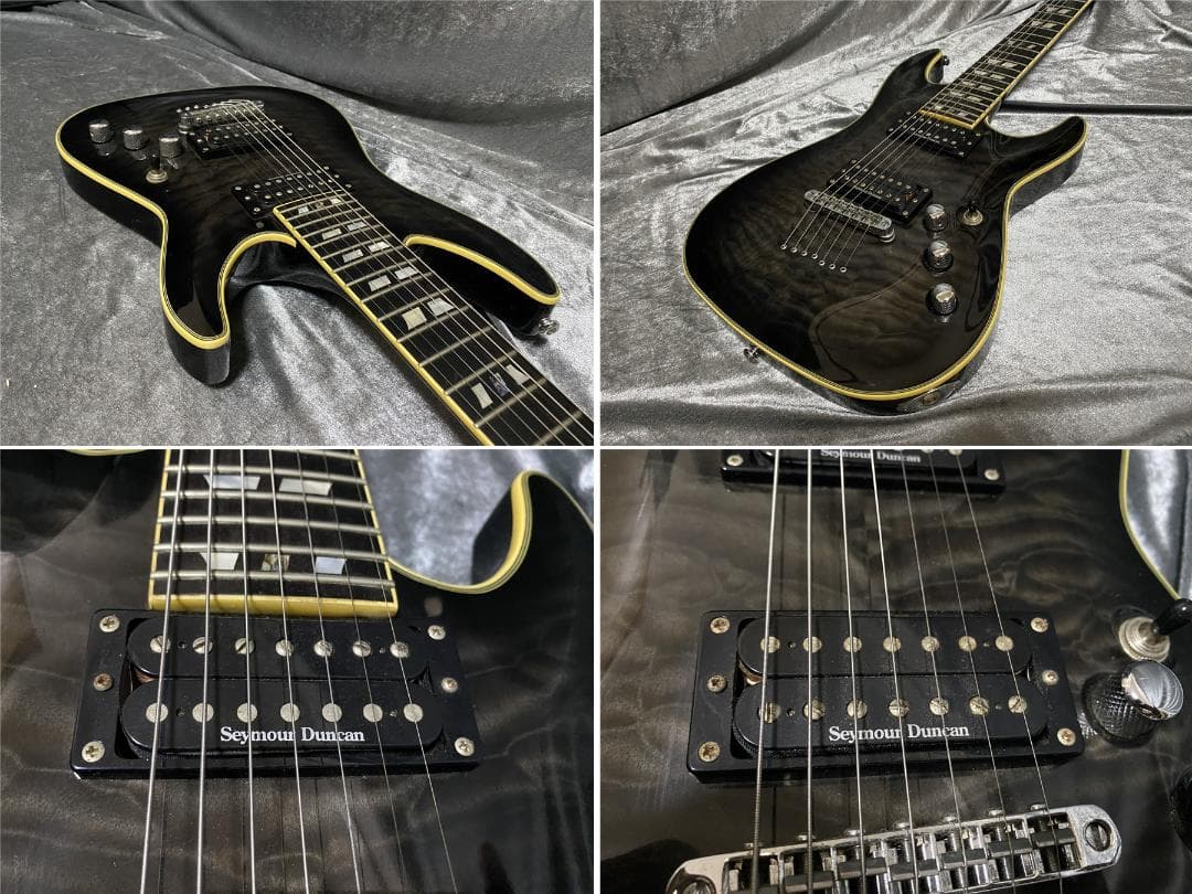 Schecter C-7 Custom セイモア・ダンカンPU搭載 7弦ギター