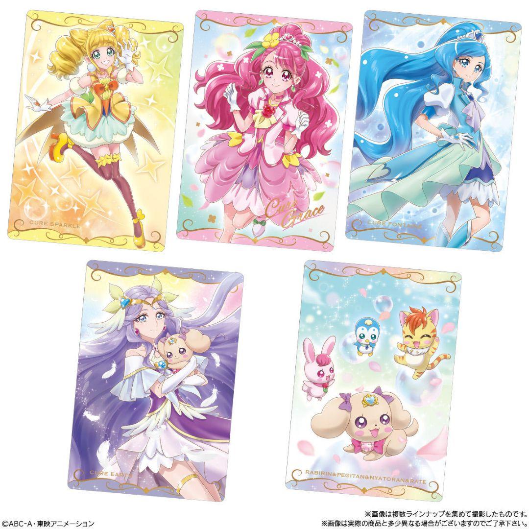 プリキュア　カードウエハース　初弾　第１弾　コンプリートセット