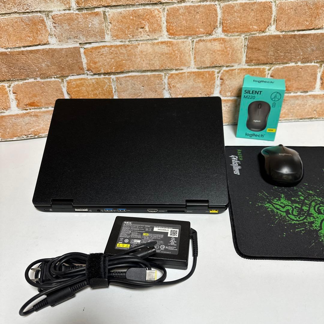 美品NEC VersaPro ノートPC Core m3 SSD オフィス入り
