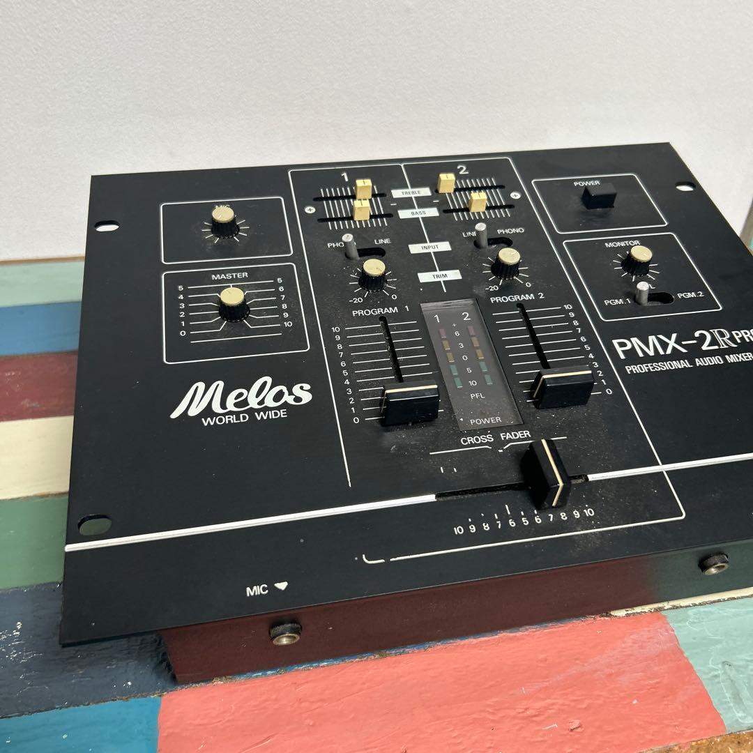 【美品】Melos メロス PMX-2 DJ ミキサー DMC公認