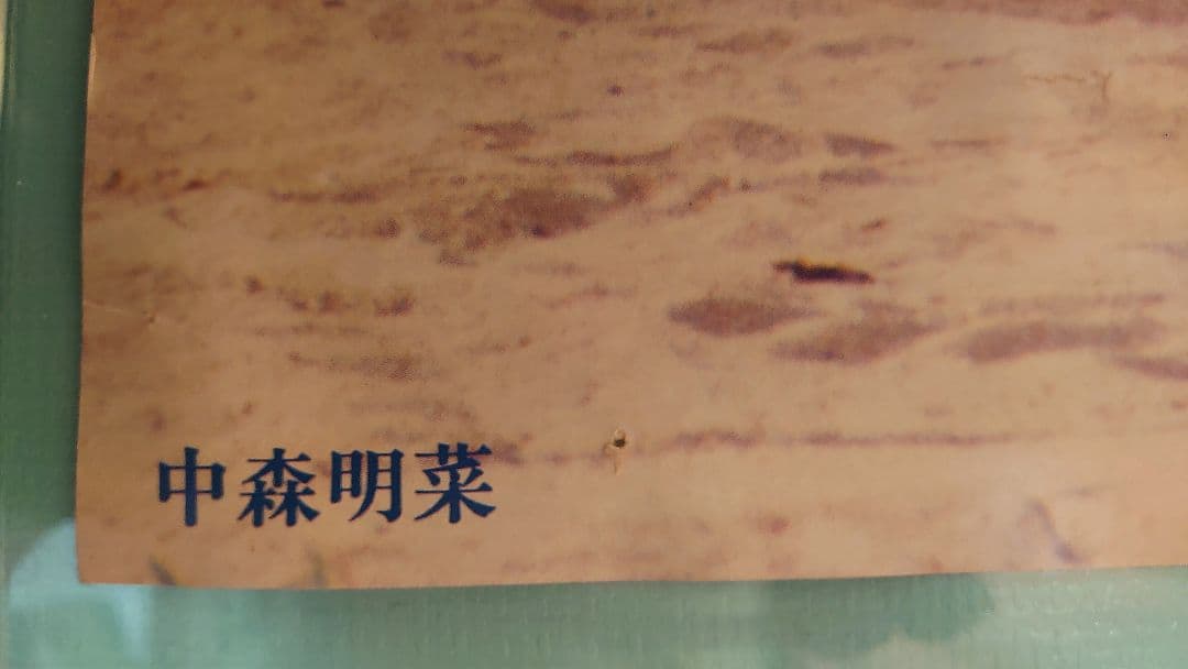 中森明菜　水着ポスター　プロローグ販促
