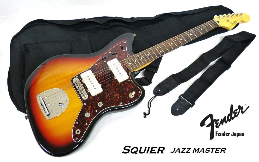 フェンダー Fender　ジャズマスター スクワイヤー　エレキギター　付属あり